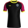 JAKO Maillot Iconic manches courtes noir/pink/jaune fluo