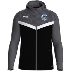 Veste à capuche Noir Gris